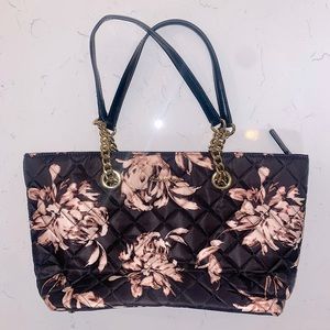 Calvin Klein Floral Quilted Shoulder Bag